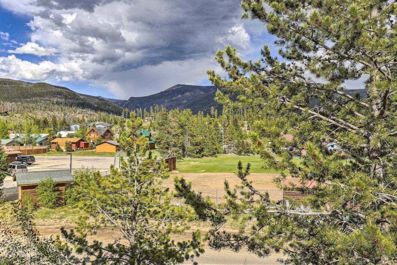 Mountain-View Condo With Deck Walk To Гранд-Лейк Экстерьер фото